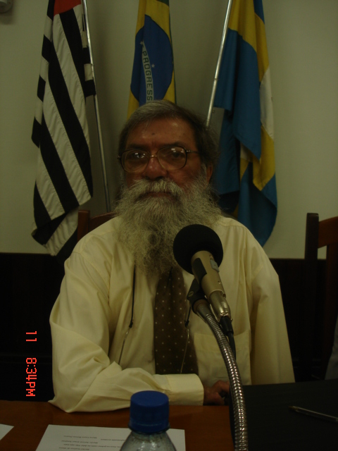 Antônio José de Siqueira, organizador e mediador do debate