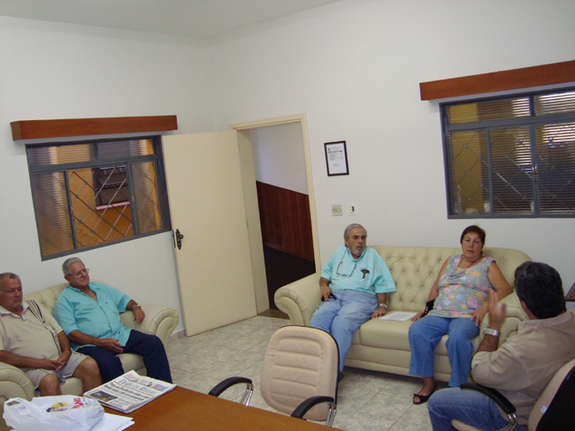Diretoria do Cerea no gabinete do presidente