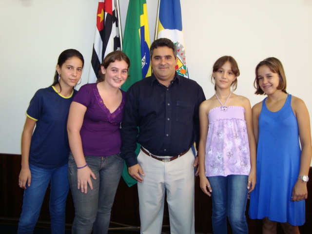 Fabiana, Mariana, Marcelo, Beatriz e Helena