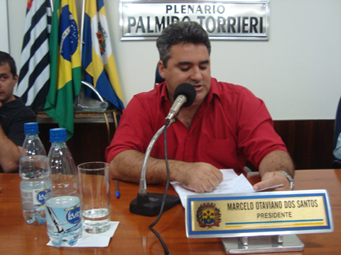 Presidente do Legislativo, Marcelo Otaviano dos Santos