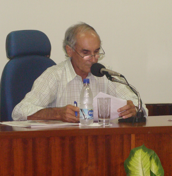 Vereador Antônio Arnaldo Gurjon, presidente da Casa de Leis