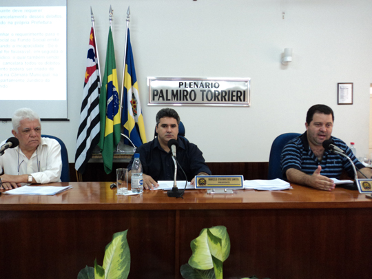 Luiz Carlos da Silva, Marcelo Otaviano e vereador Fabinho