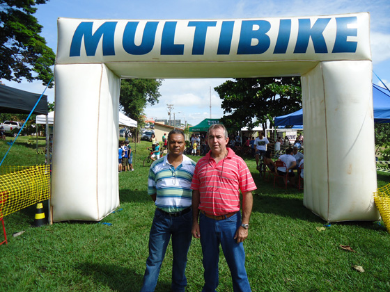 Vereadores Toninho do Sindicato e Zinho Cantori no 5º GP Mont Biker’s