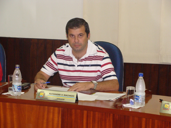 Vereador Alexandre Machado