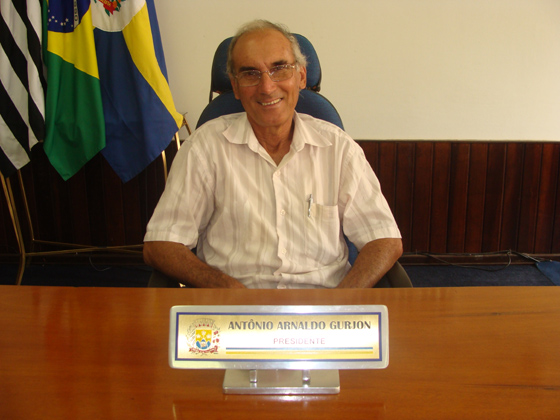 Nardo Gurjon - presidente do Legislativo