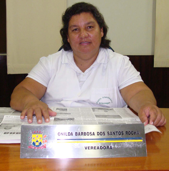 Vereadora Onilda dos Santos Rocha