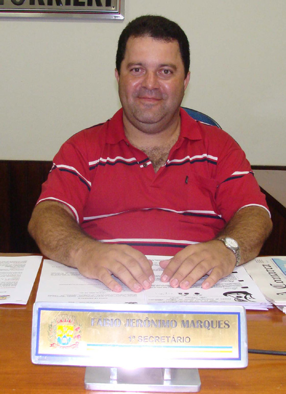 Vereador Fabinho da Delegacia - 1º secretário