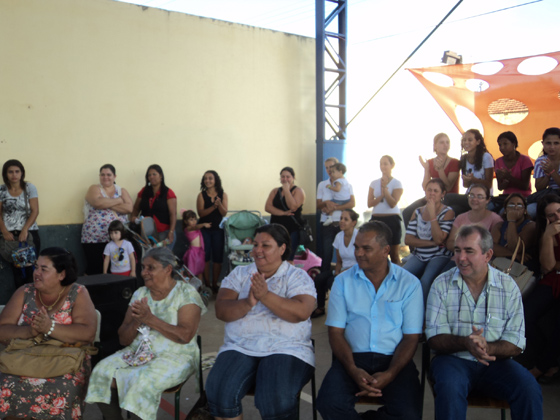 Vereadores vibram com as brincadeiras e apresentações