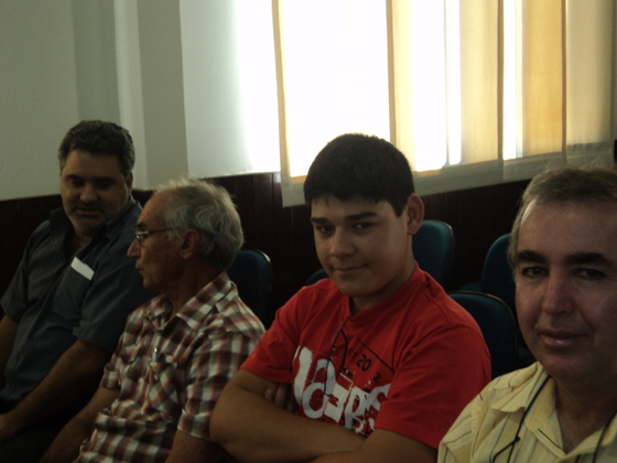 Marcelo Otaviano, Nardo Gurjon, Gabriel e Zinho Cantori também prestigiaram a reunião