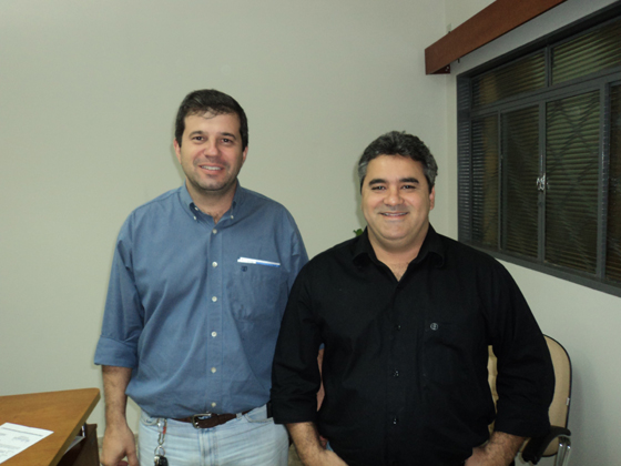 Alexandre Machado e Marcelo Otaviano: autores da proposição que originou a Lei 1.662