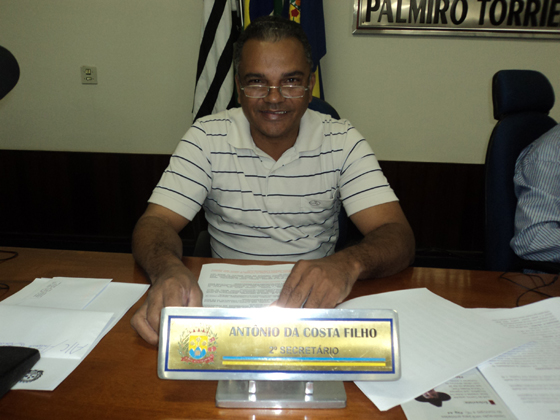 Toninho do Sindicato: 2º secretário da Mesa Diretora