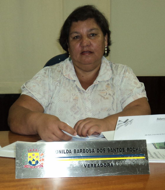 Vereadora Nilda do Posta: autora de diversas indicações
