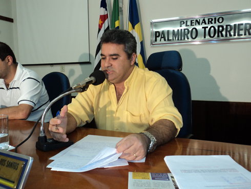 Marcelo Otaviano, no enceramento da sessão