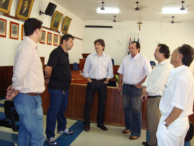 Recepção aos representantes do PR