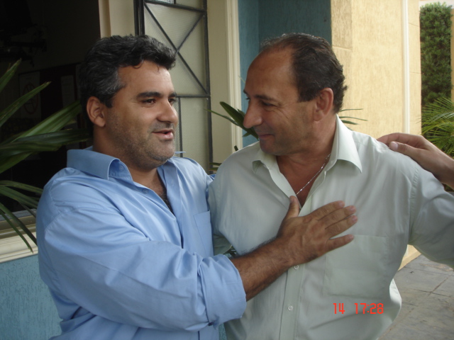 Presidente Marcelo e o Deputado Vinholi
