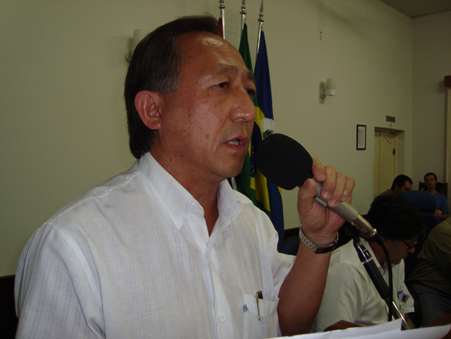 Dr. Cláudio Kubo, na Tribuna