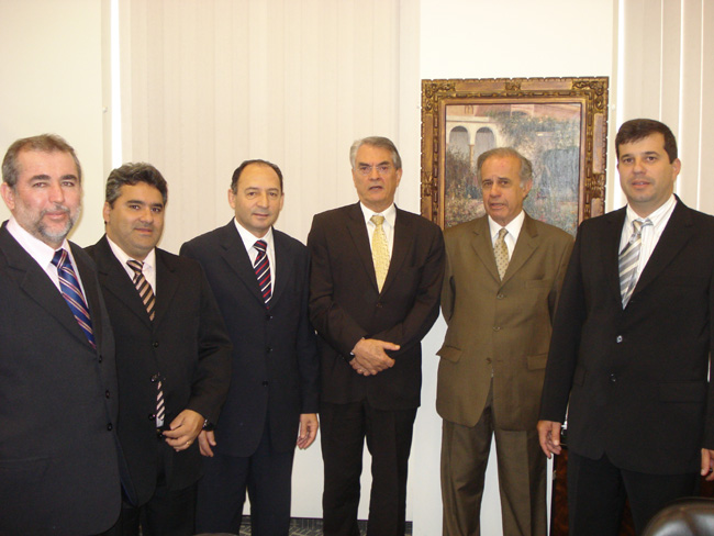 Zinho, Marcelo, Vinholi, Antônio, Gilberto Arroyo e Alexandre