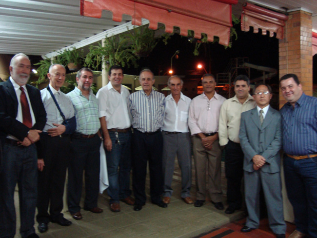 Dr. Paulo David, Uebe Rezech, Zinho Cantori, Alexandre, Gilberto Arroyo, Nardo Gurjon, Toninho, Marcelo Otaviano, Cláudio Kubo e Fabinho da Delegacia