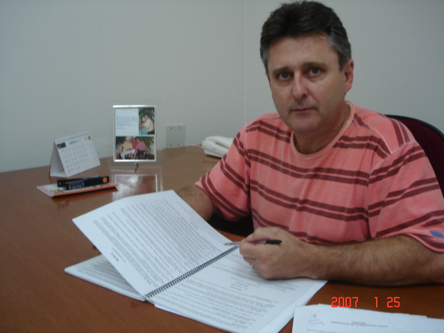 Luiz Carlos Geromini, presidente da Câmara Municipal