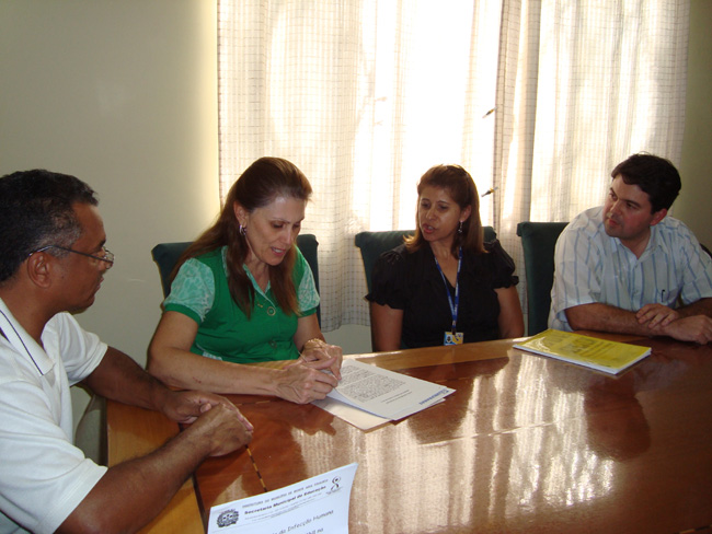 Toninho, Regina, Rosa Maria e Rodrigo