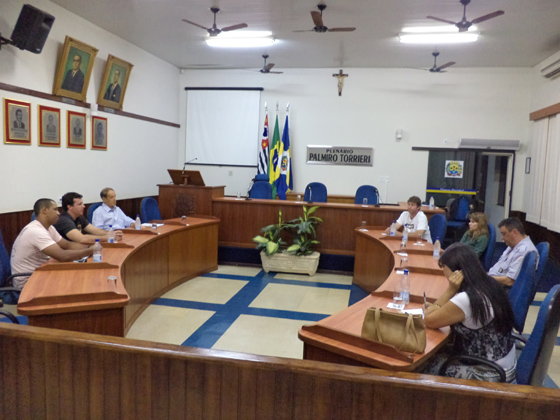 Participantes da reunião do Conseg, em 7 de fevereiro de 2013