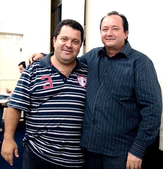 Fabinho da Delegacia e Vereador Té