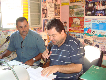 Vereador Fabinho, ao vivo, na Rádio Nova Era