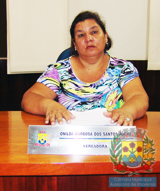 Vereadora Onilda Rocha - Nilda do Posto