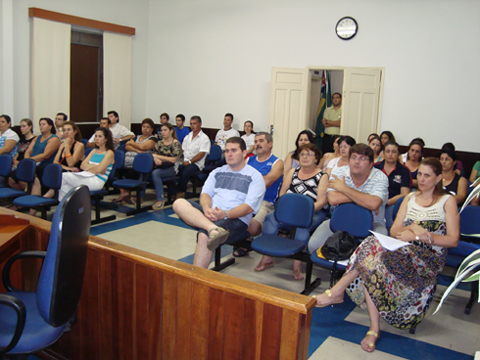 Público que prestigiou a sessão do dia 16
