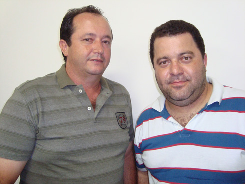 Té e Fabinho, satisfeitos com a atenção do prefeito em relação à casa de apoio