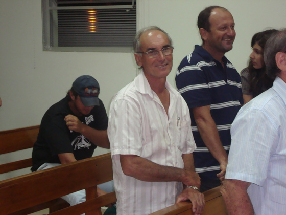 Nardo Gurjon, presidente da Casa de Leis, prestigiando o evento