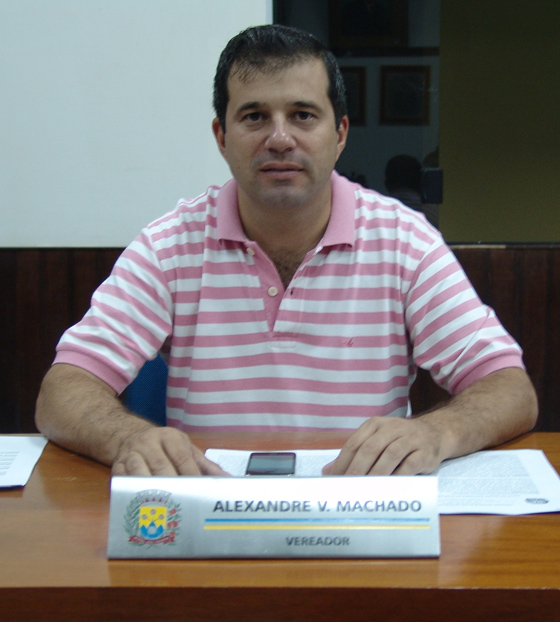 Vereador Alexandre Machado