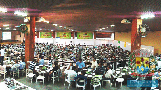 Vista parcial do plenário na sessão do dia 3 de março