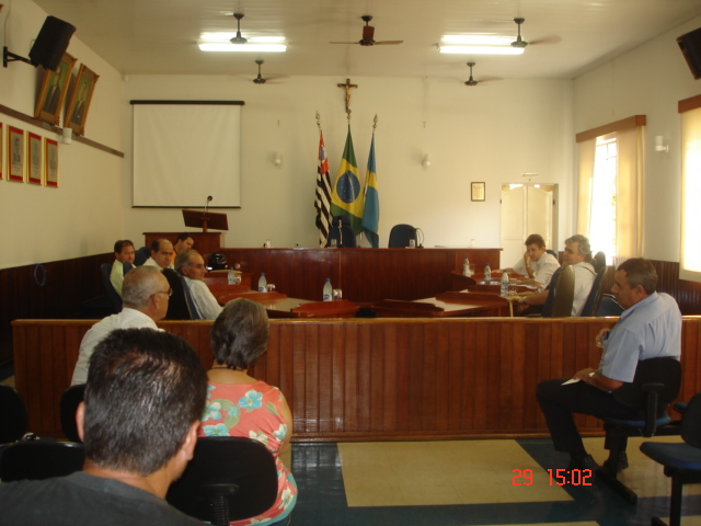 Participantes da audiência pública no dia 29 de abril