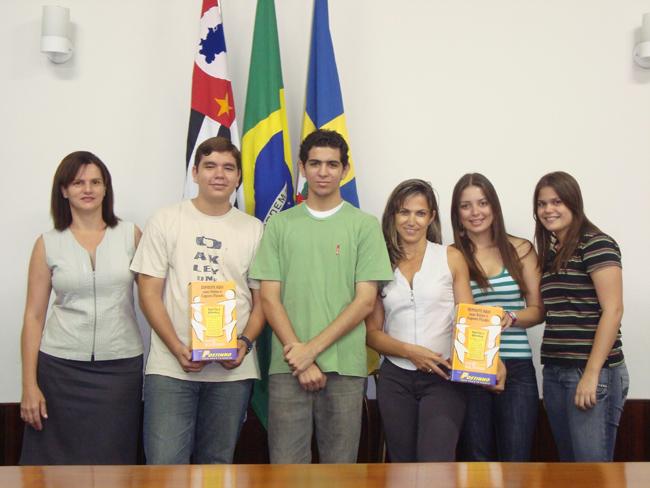 Equipe da Câmara Municipal envolvida no Programa Nota Fiscal Solidária