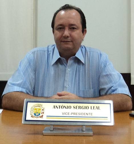 Vereador Té - vice-presidente da Casa de Leis