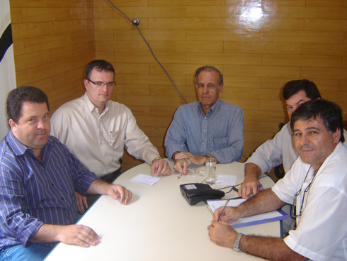 Reunião ocorrida na Prefeitura Municipal no último dia 6