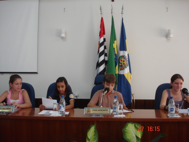 Mesa Diretora Mirim para o 2º semestre do ano