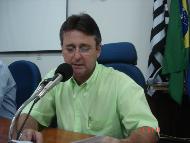 Luiz Carlos Geromini, presidente da Casa de Leis