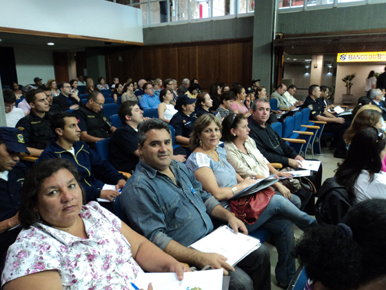 Vereadora Onilda, Marcelo Otaviano, Mariângela, Cristina e Zinho Cantori