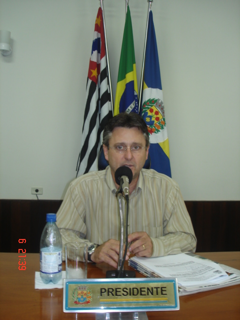 Geromini, presidente da Casa de Leis