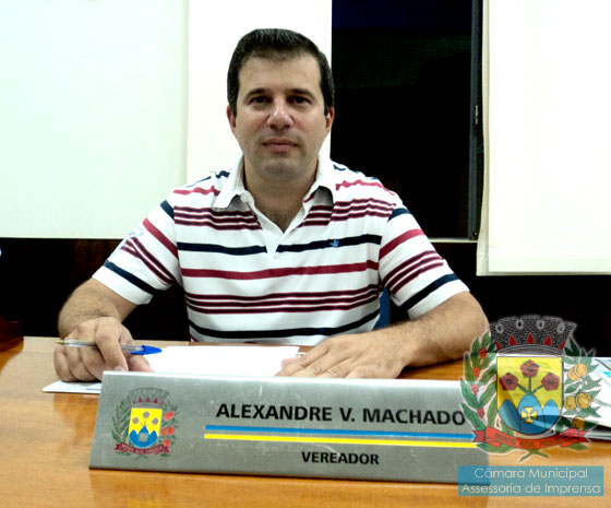 Vereador Alexandre Machado