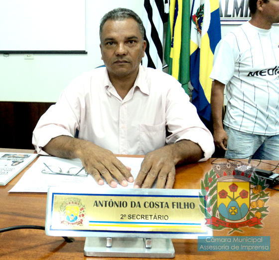 Vereador Toninho do Sindicato