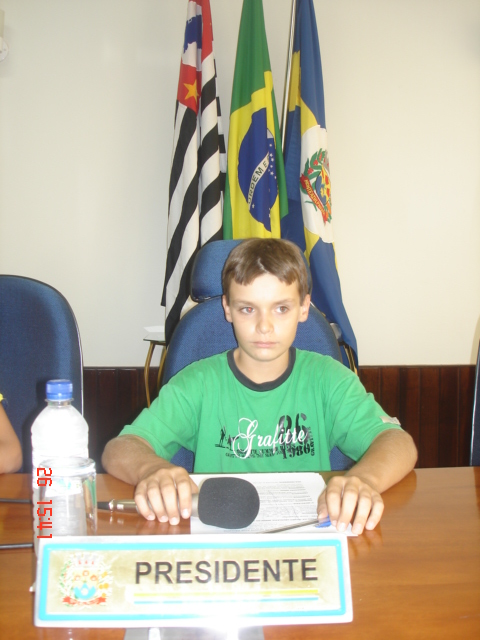 José Roberto Raposo, presidente mirim