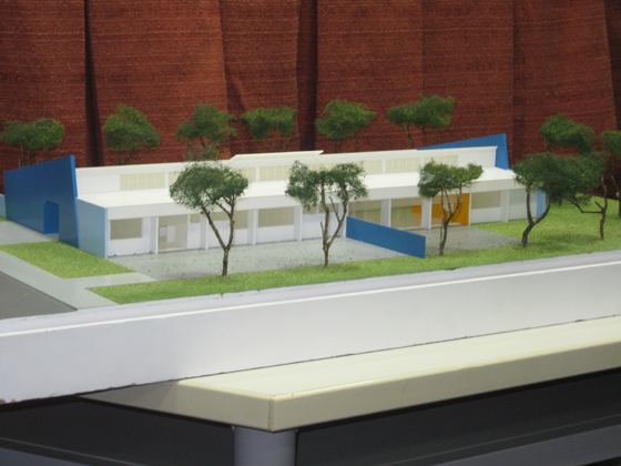 Maquete da creche-escola conquistada pelo vereador Fabinho da delegacia em parceria com Rodrigo Garcia 